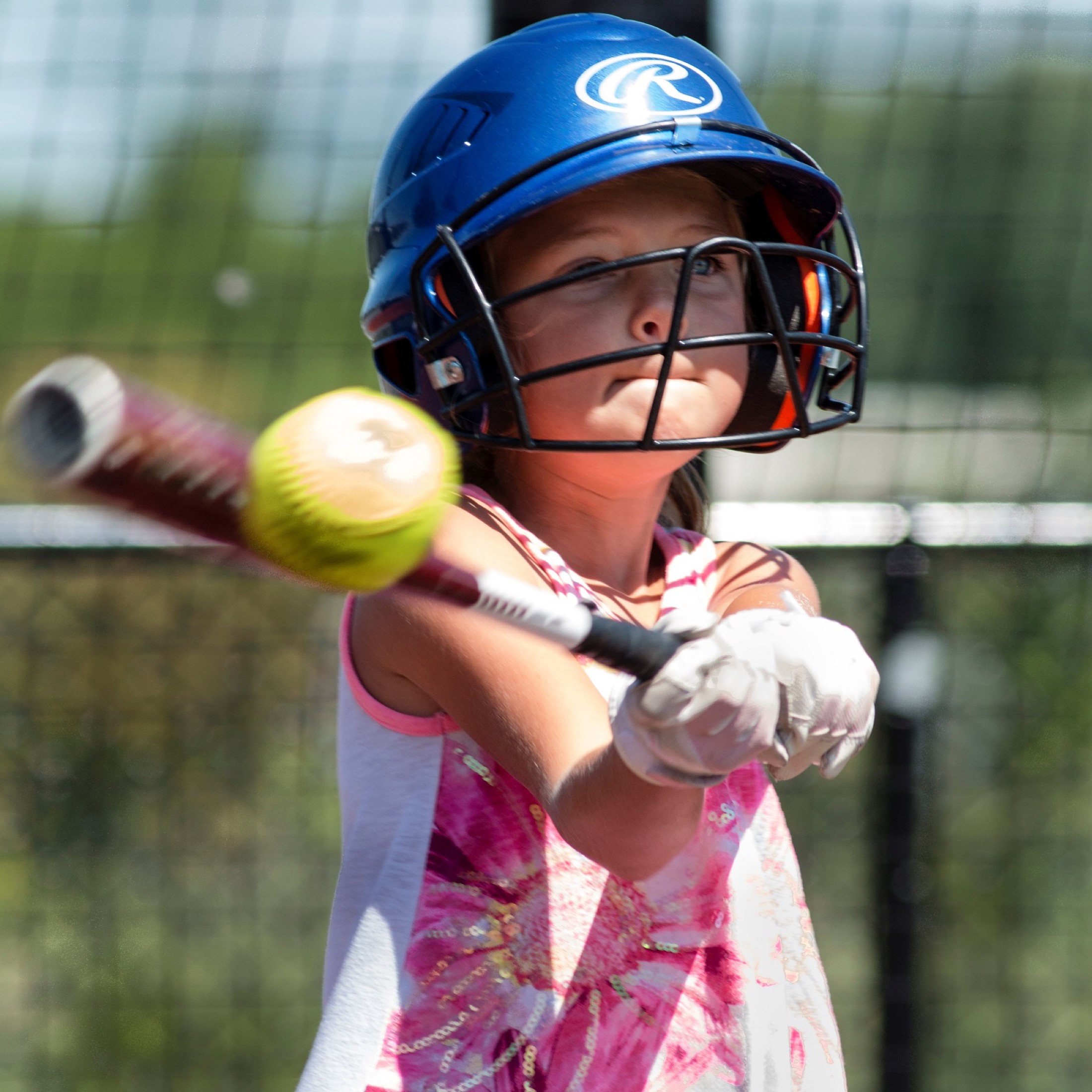 A youth Frozen Ropes Rockies batter at the plate during a game